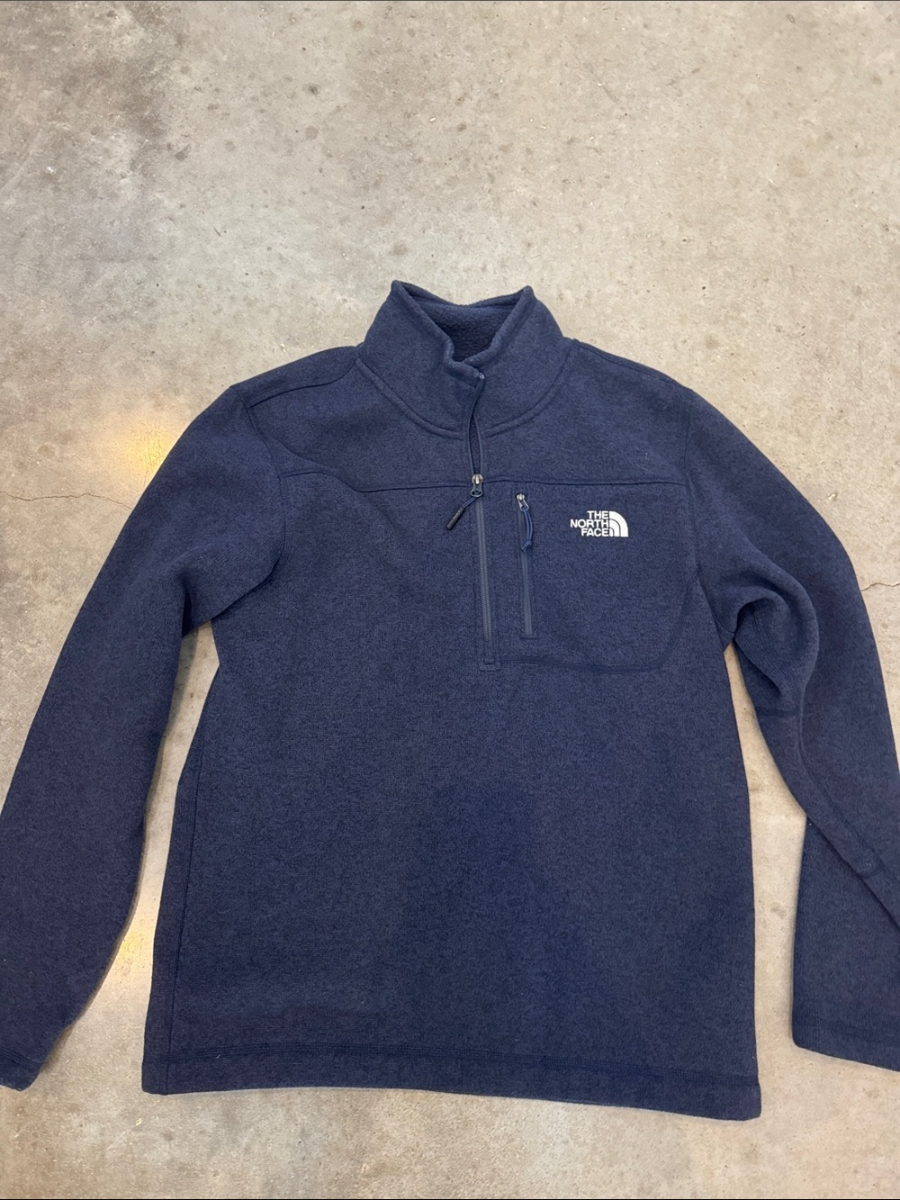 The North Face Gordon Lyons Quarter Zip Fleece Men’s Medium Navy